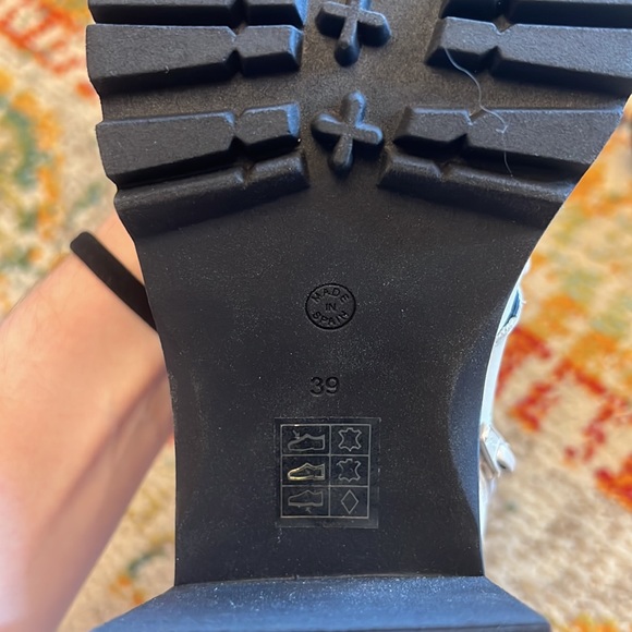 NWOT Free People Dylan Lace Up Boots Sz 39 - Picture 6 of 6